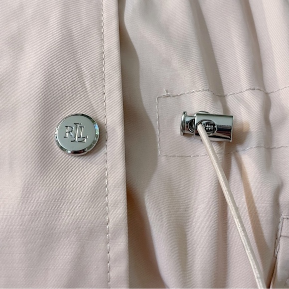 Lauren Ralph Lauren Blush Hooded Anorak Jacket, Created for Macy's, PLG - Picture 7 of 9